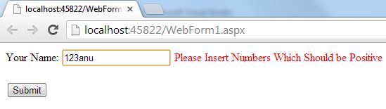 Validation Using AngularJS